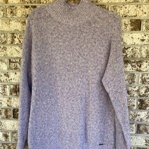 Abercrombie & Fitch Purple Turtleneck Sweater